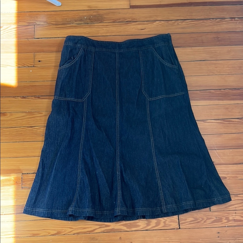 Classic Denim Skirt
